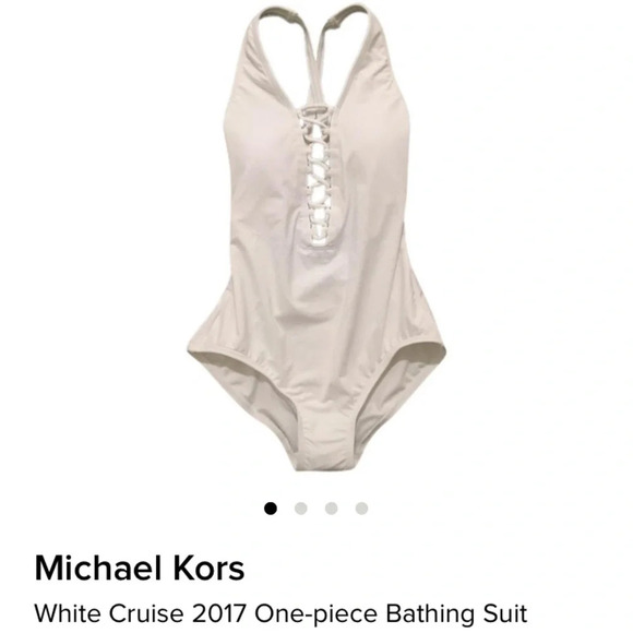 Michael‎ Michael Kors Cruise Strappy Swimsuit 12 - Picture 2 of 9